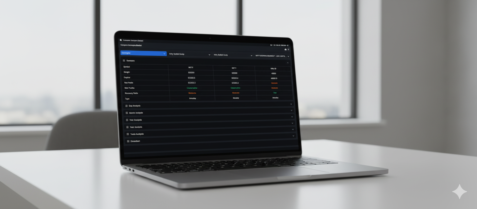Compare Strategies Algotradee